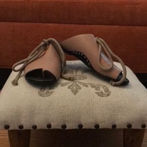 Brown Women’s Asymmetric Sandals